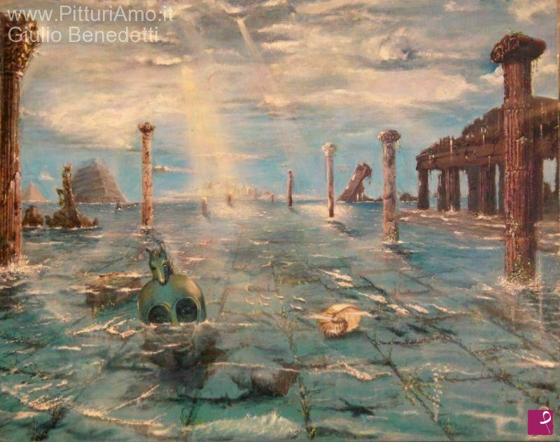 quadri in vendita online - Bassa marea a MU