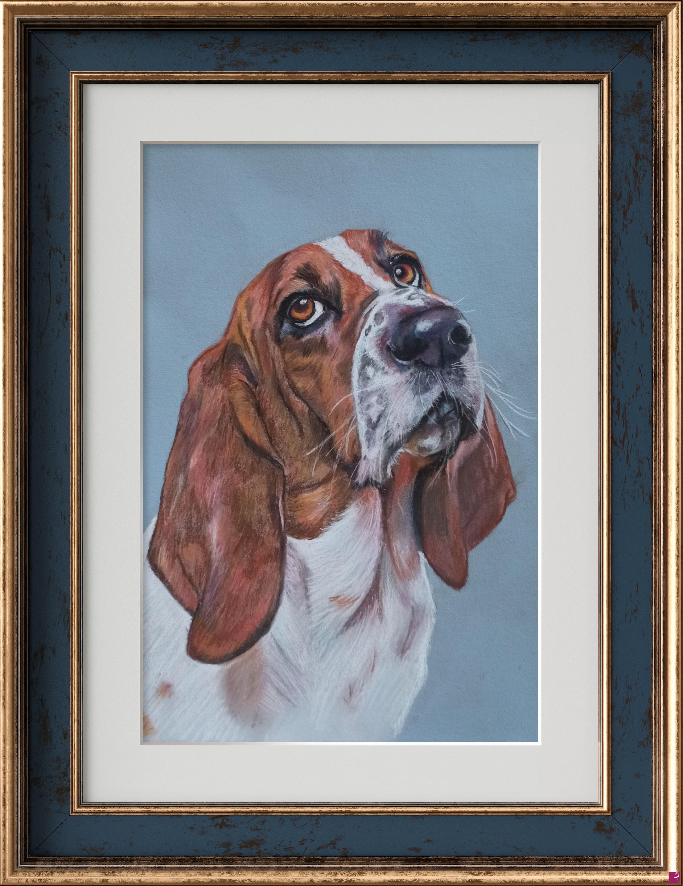 quadri in vendita online - BASSET HOUND