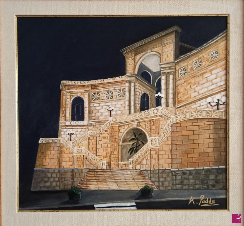 quadri in vendita online - Bastione di Saint Rémy Cagliari