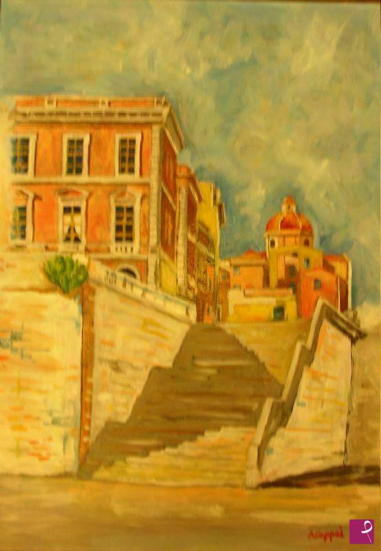 quadri in vendita online - Bastione S. Remy (Cagliari).