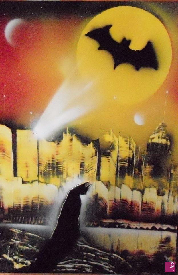 quadri in vendita online - BAT MAN 