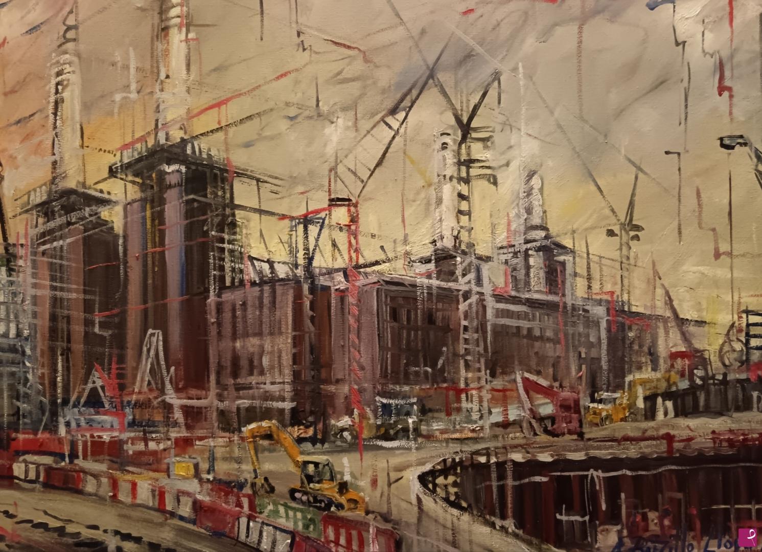 quadri in vendita online - Battersea. The Worksite 2 0