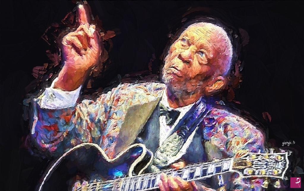 quadri in vendita online - B.B. King