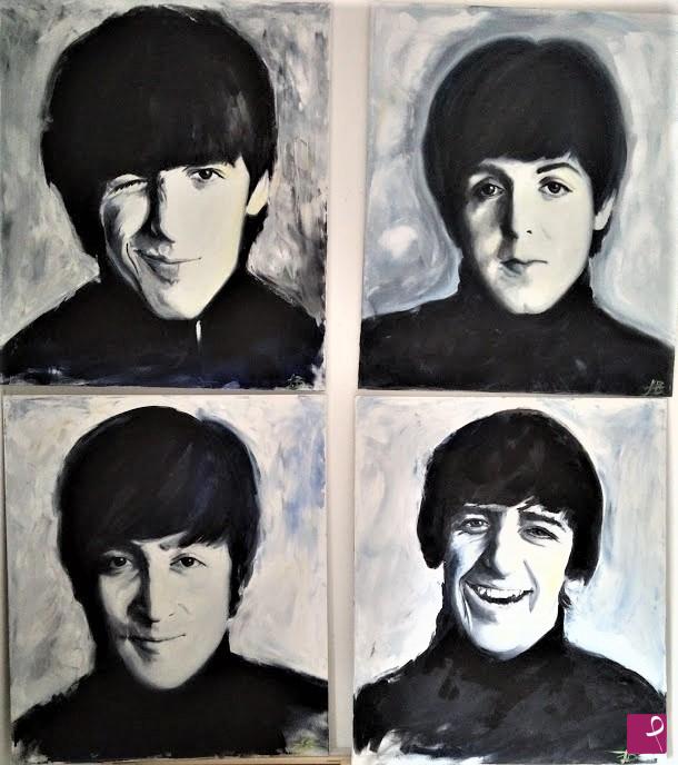 quadri in vendita online - Beatles - Fab Four