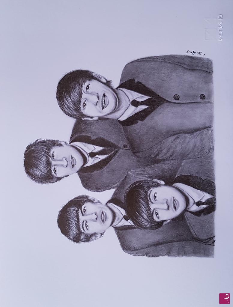 quadri in vendita online - Beatles 