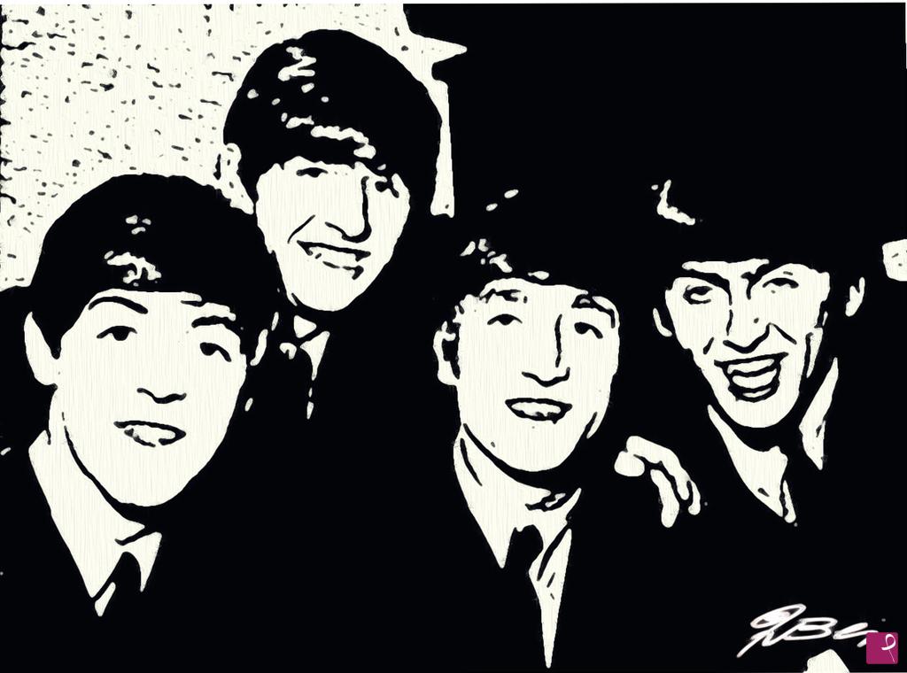 quadri in vendita online - BEATLES OMAGGIO