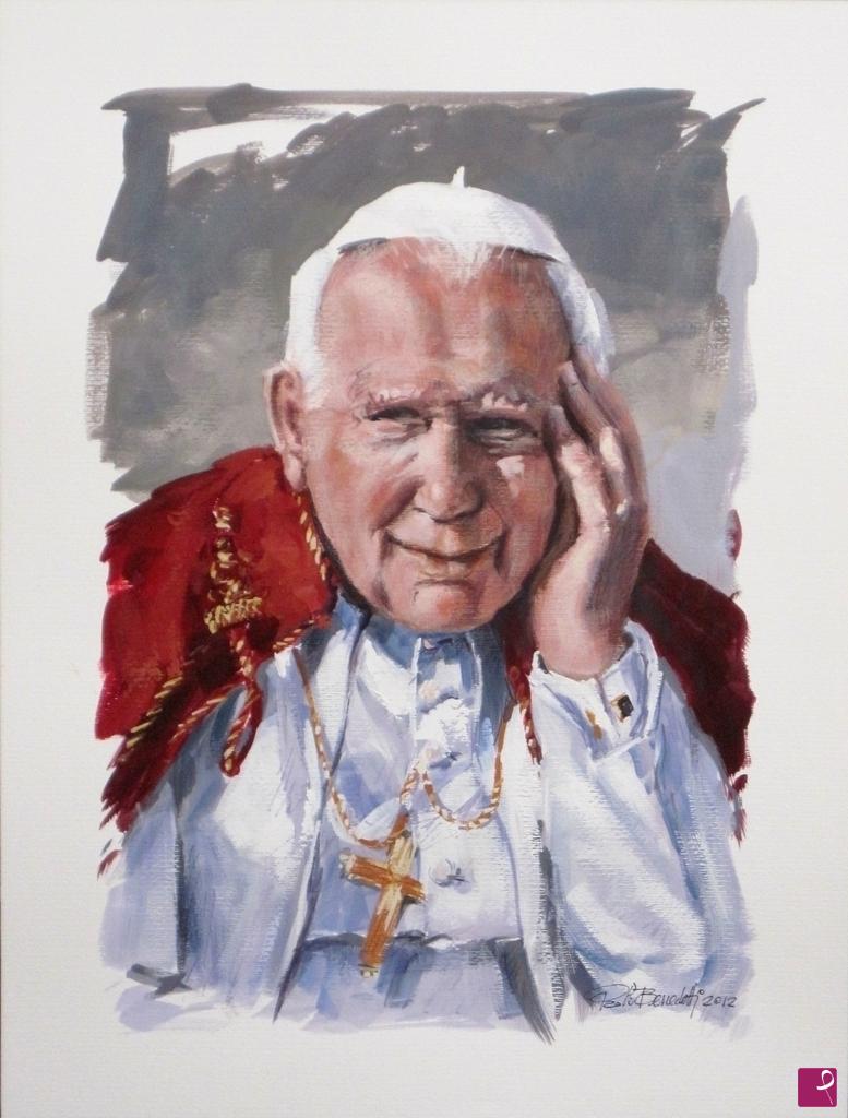 quadri in vendita online - Beato Giovanni Paolo II° - 4