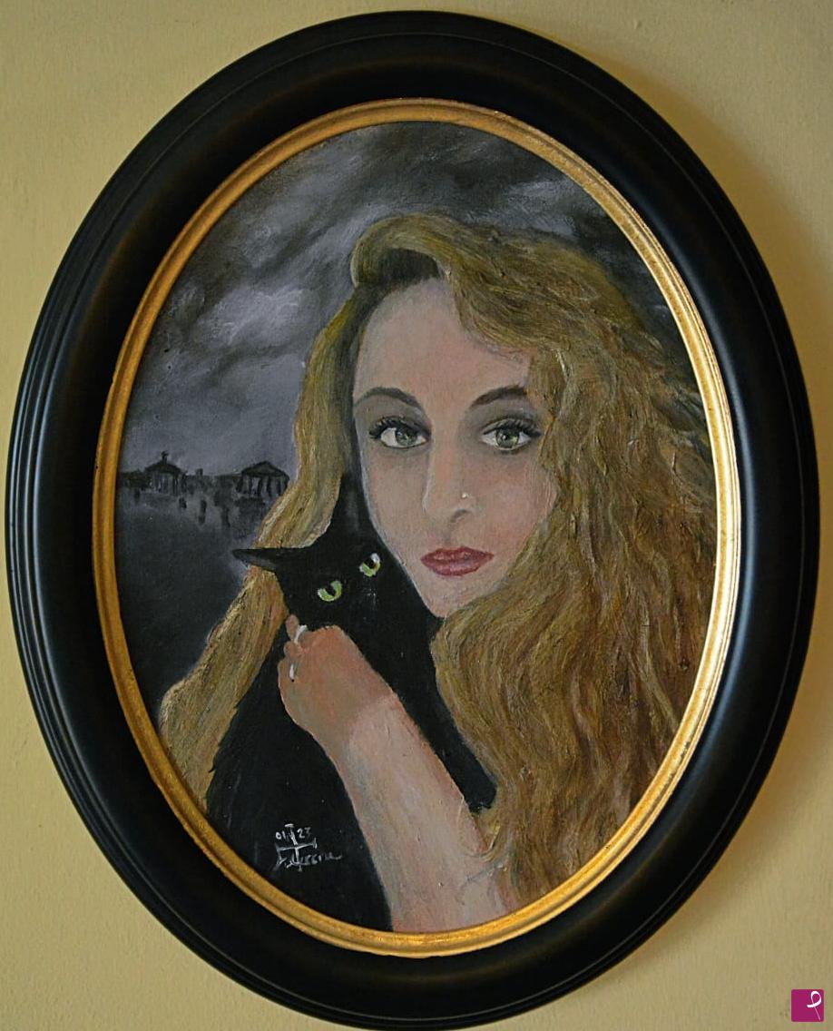 quadri in vendita online - Beatrice e Circe