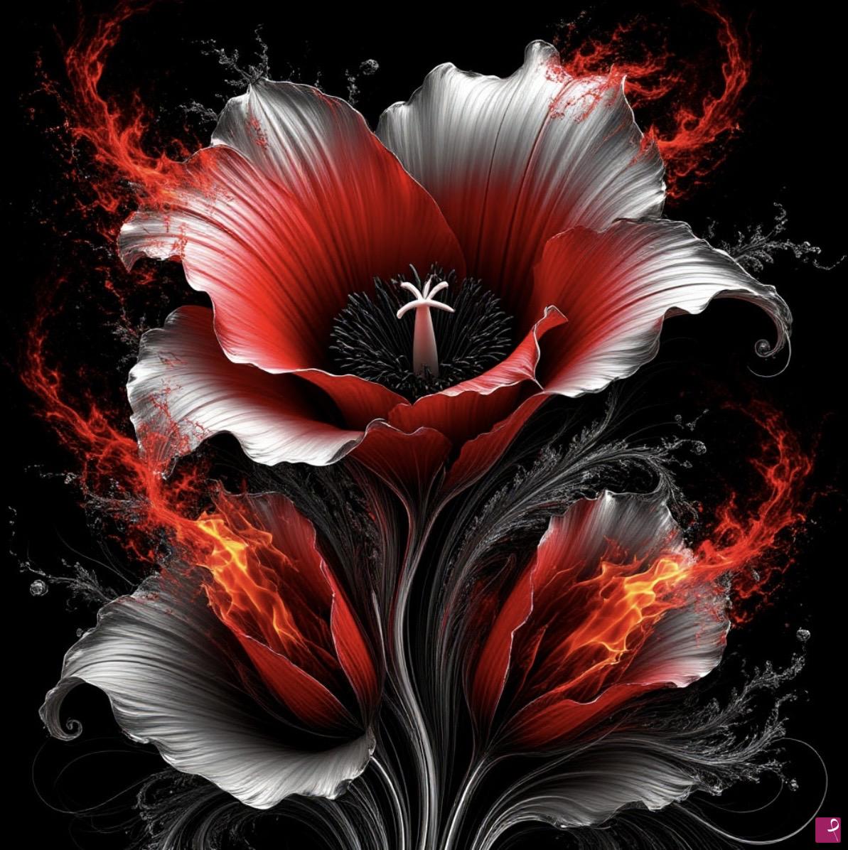 quadri in vendita online - Beautiful flowers 