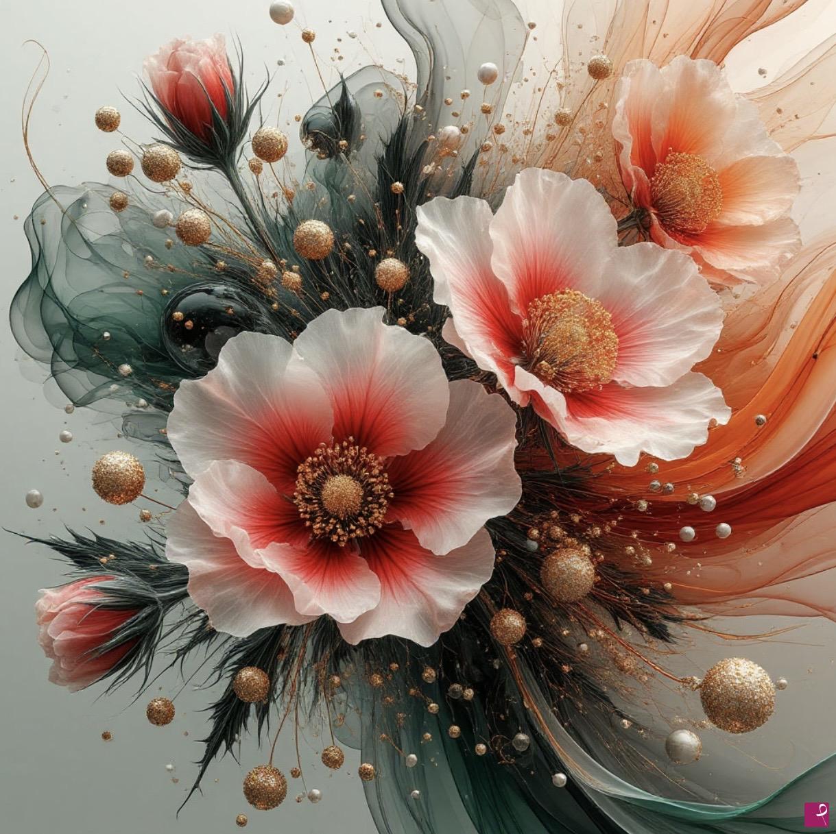quadri in vendita online - Beautiful flowers 