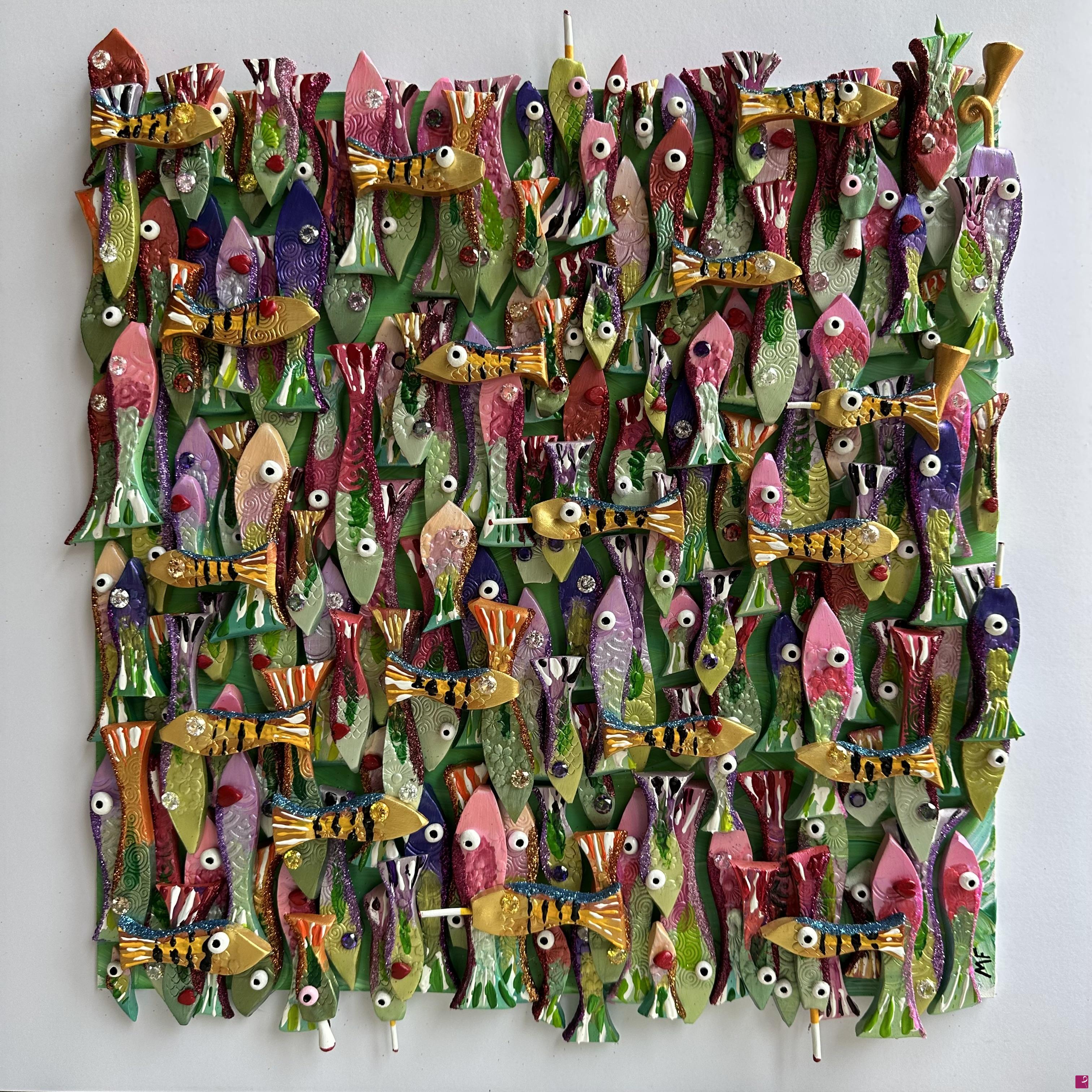 quadri in vendita online - Bees and flowers