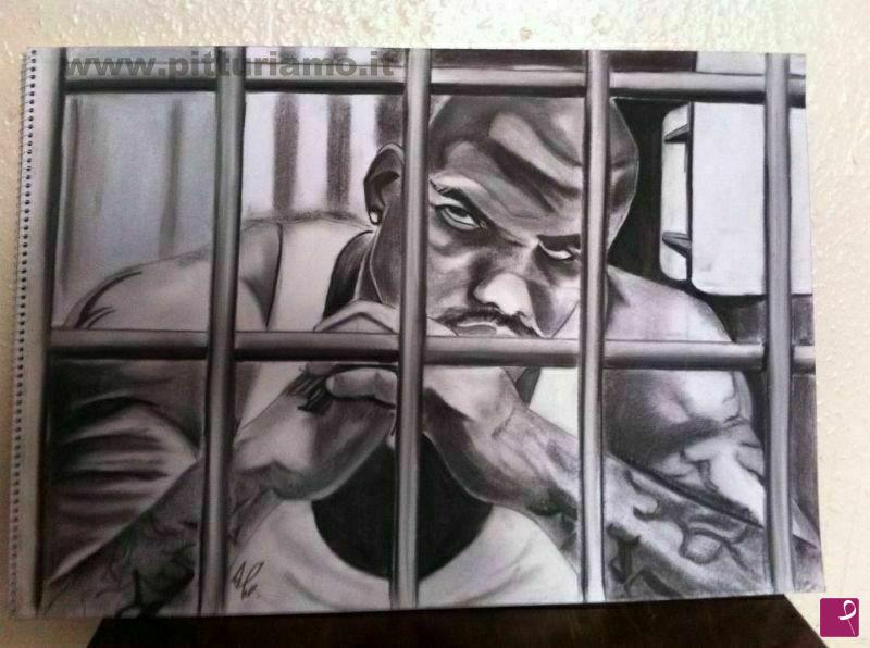 quadri in vendita online - Behind Bars.