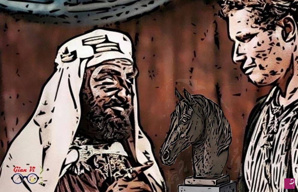 quadri in vendita online - Ben Hur e lo sceicco 