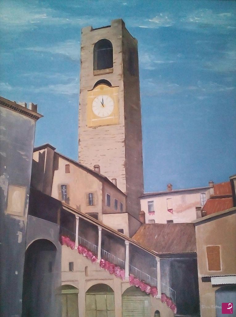 quadri in vendita online - Bergamo città alta