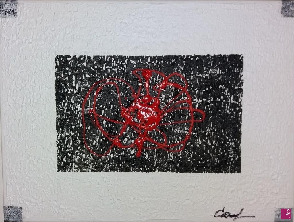 quadri in vendita online - Bianco...Nero...Rosso.../White...Black....Red...