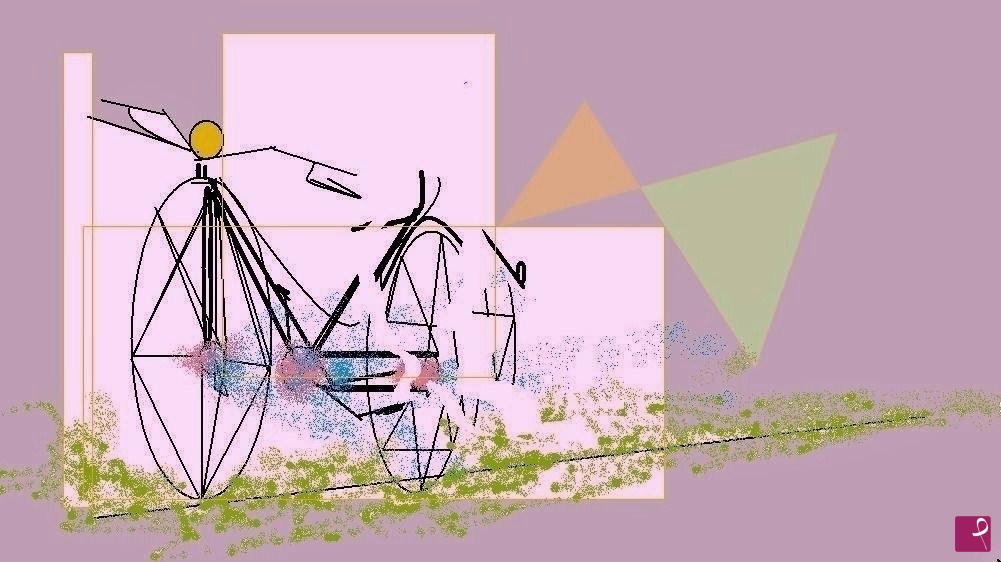 quadri in vendita online - BICI IN LIBERA DANZA 