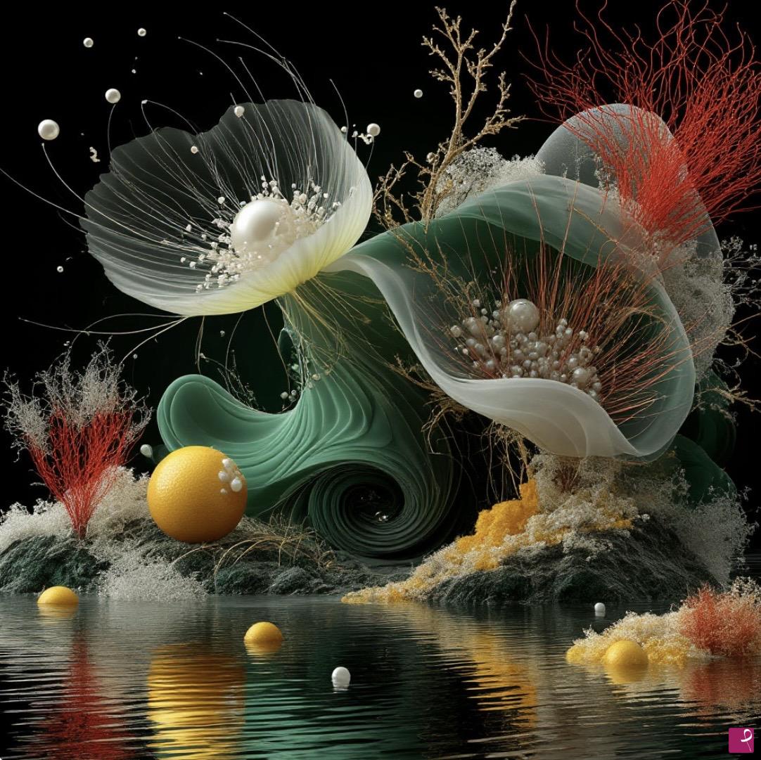 quadri in vendita online - Big beautiful flowers 