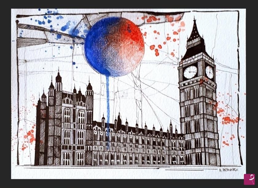 quadri in vendita online - Big Ben - Londra