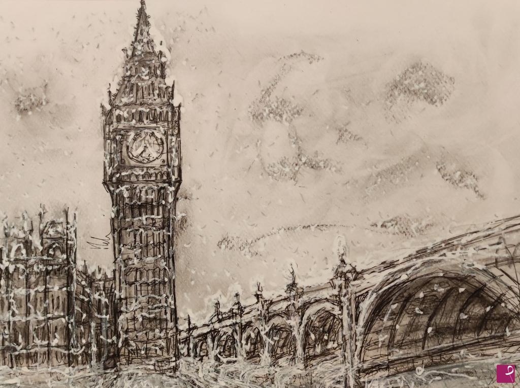 quadri in vendita online - Big Ben London