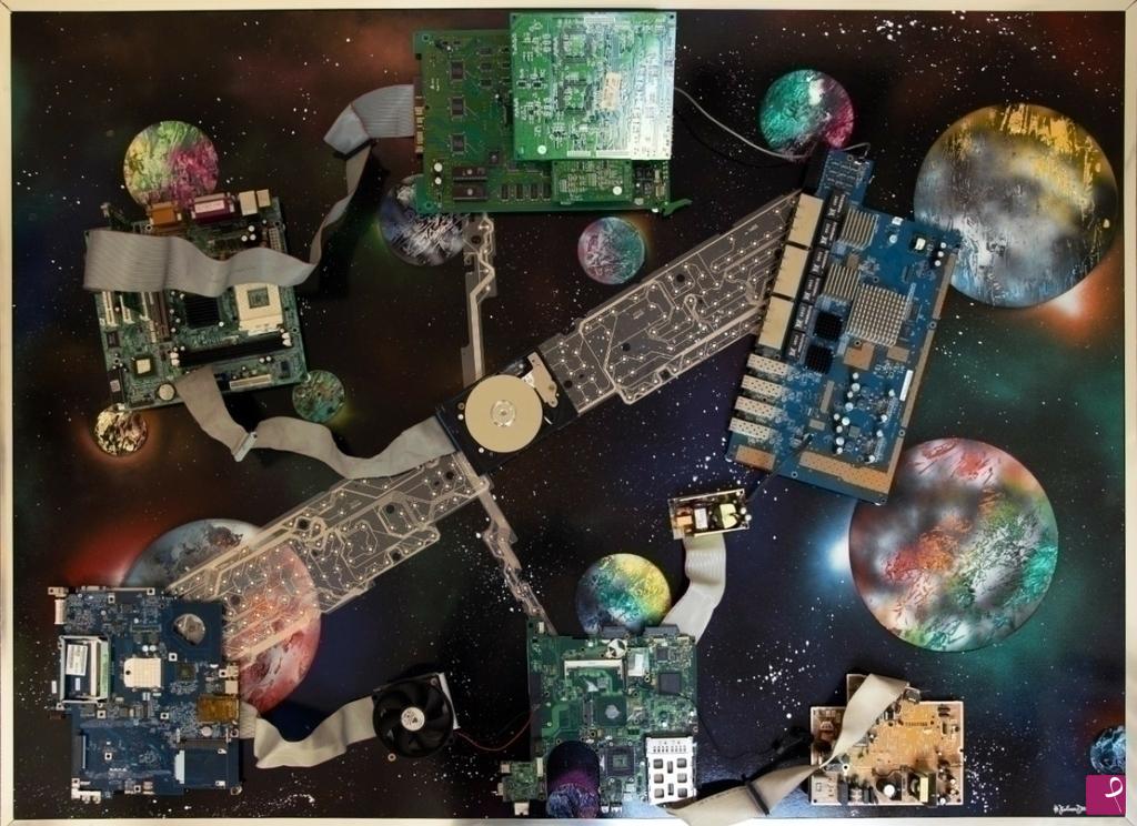 quadri in vendita online - Big Brother interstellar