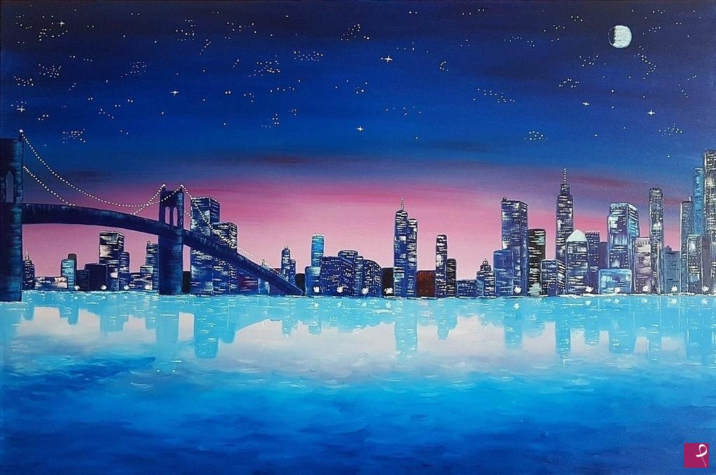 quadri in vendita online - Big City Lights