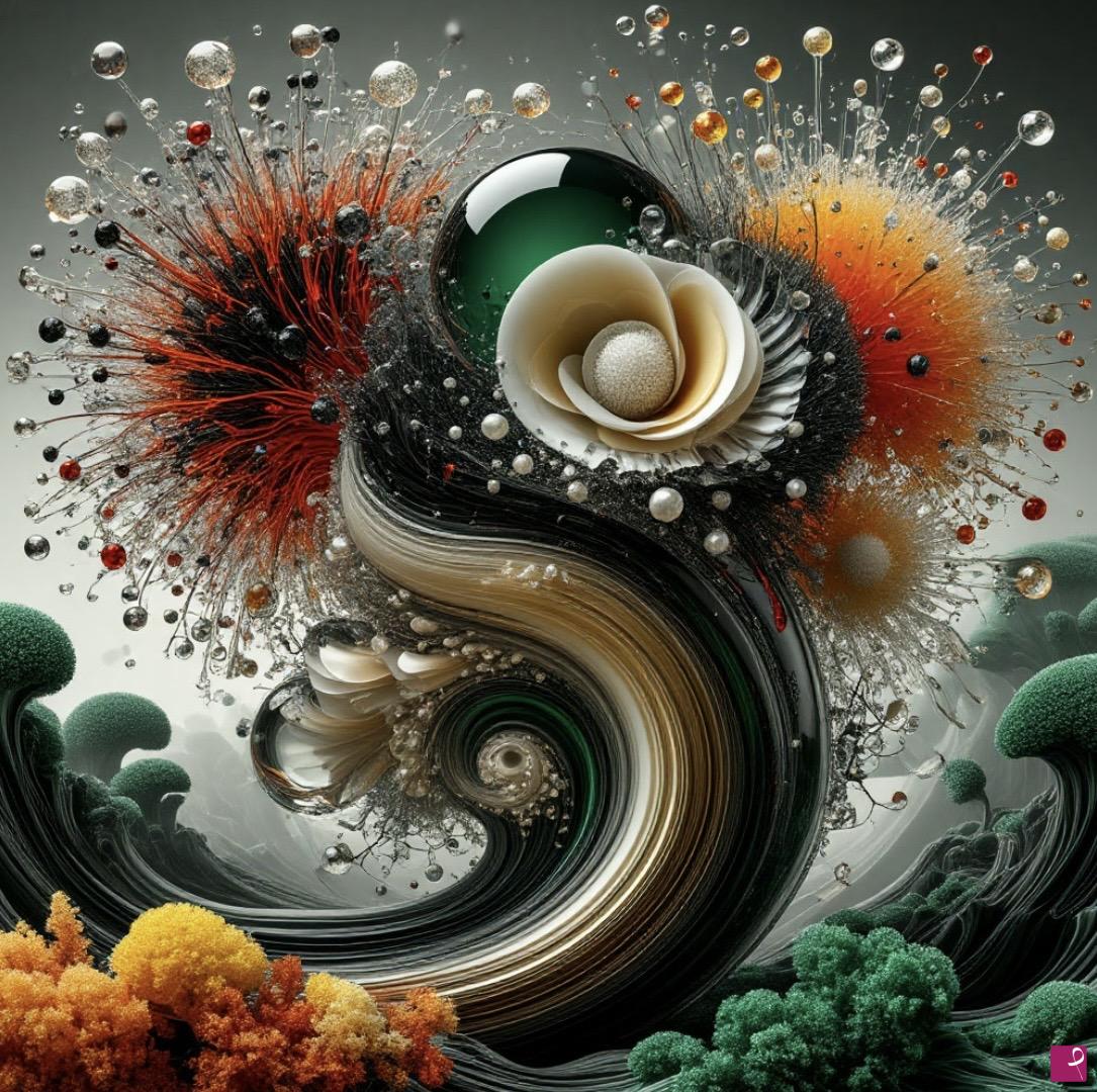 quadri in vendita online - Big flower 