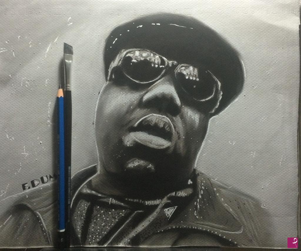quadri in vendita online - Biggie Smalls