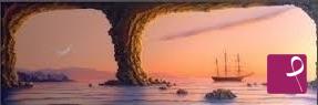 quadri in vendita online - bigrotta al tramonto