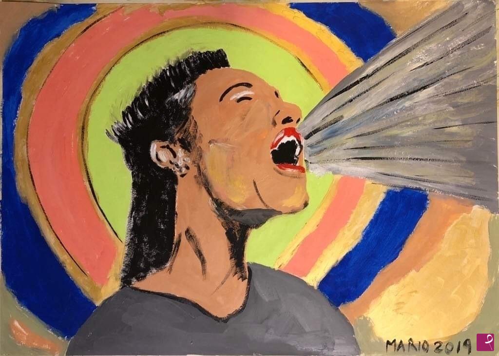 quadri in vendita online - Billie Holiday