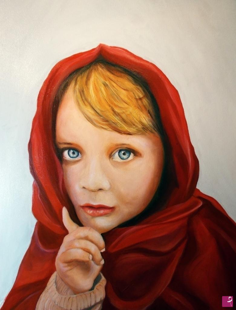 quadri in vendita online - Bimba Afghana
