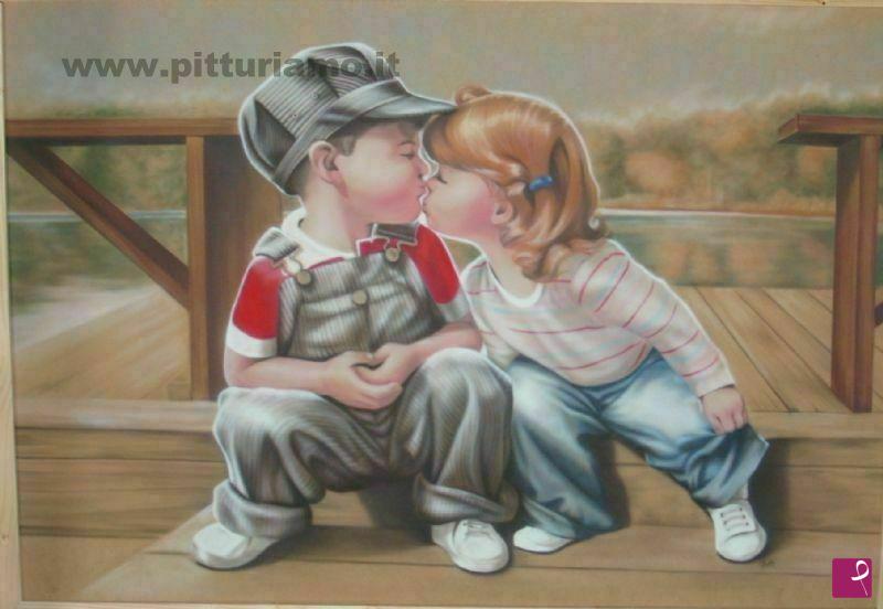 quadri in vendita online - Bimbi