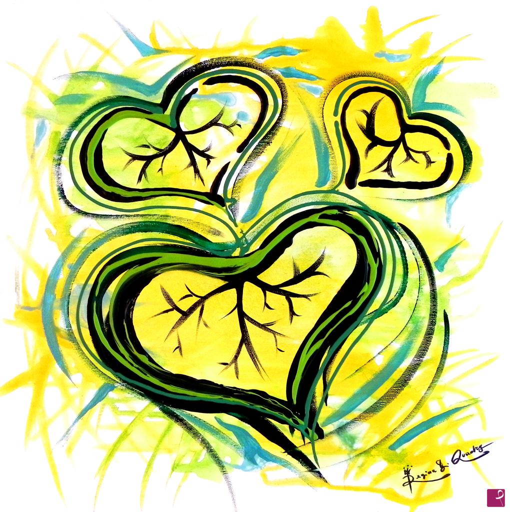 quadri in vendita online - Bio Hearts
