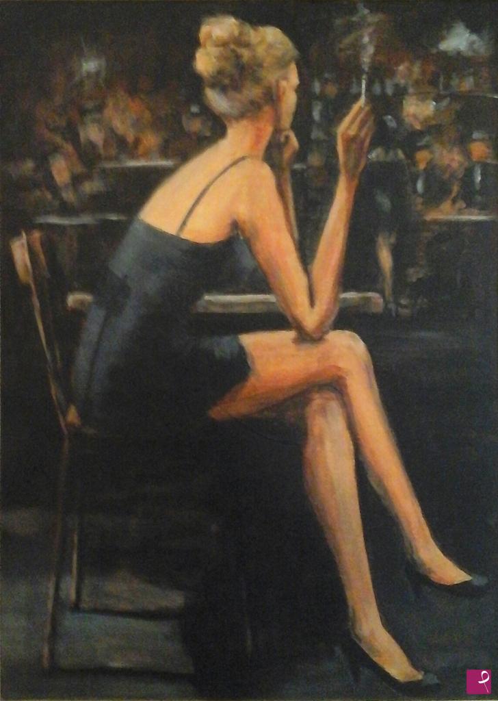 quadri in vendita online - Bionda Milonga 