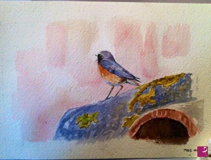 quadri in vendita online - Bird