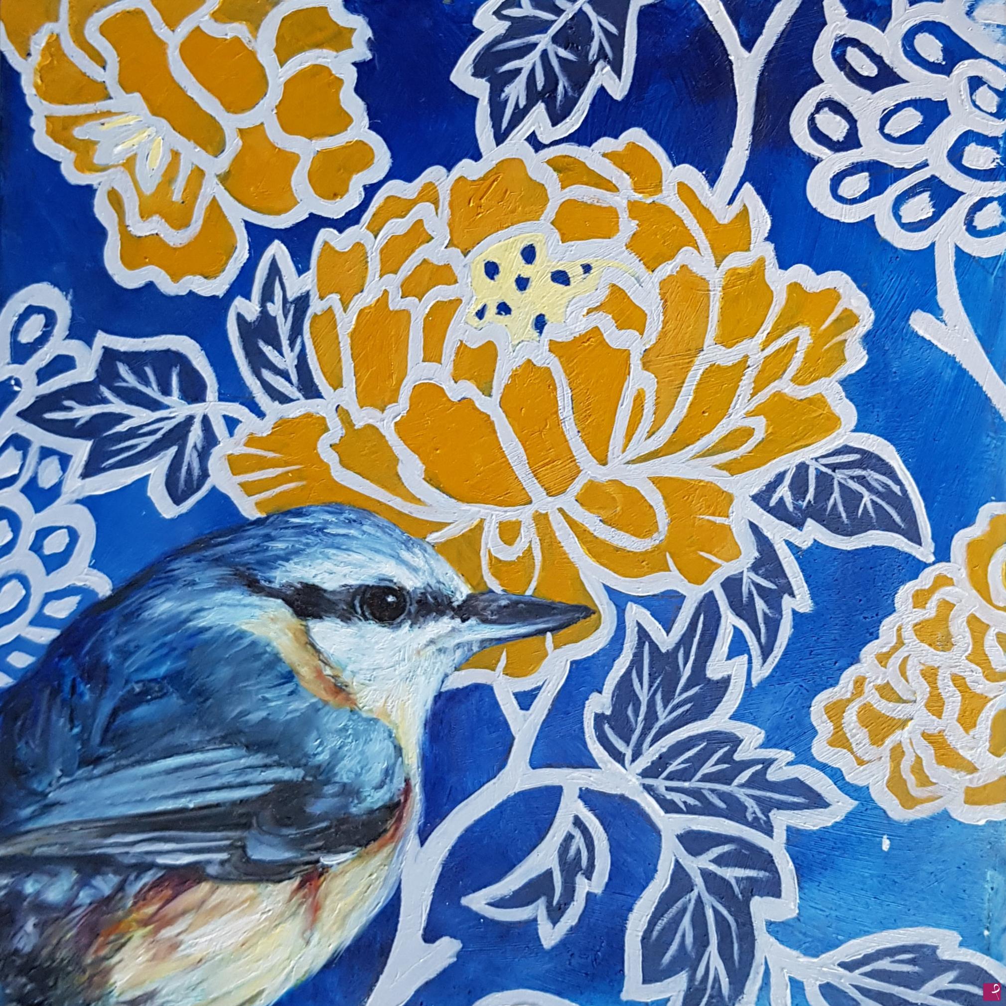 quadri in vendita online - Birds #01 (picchio muratore)