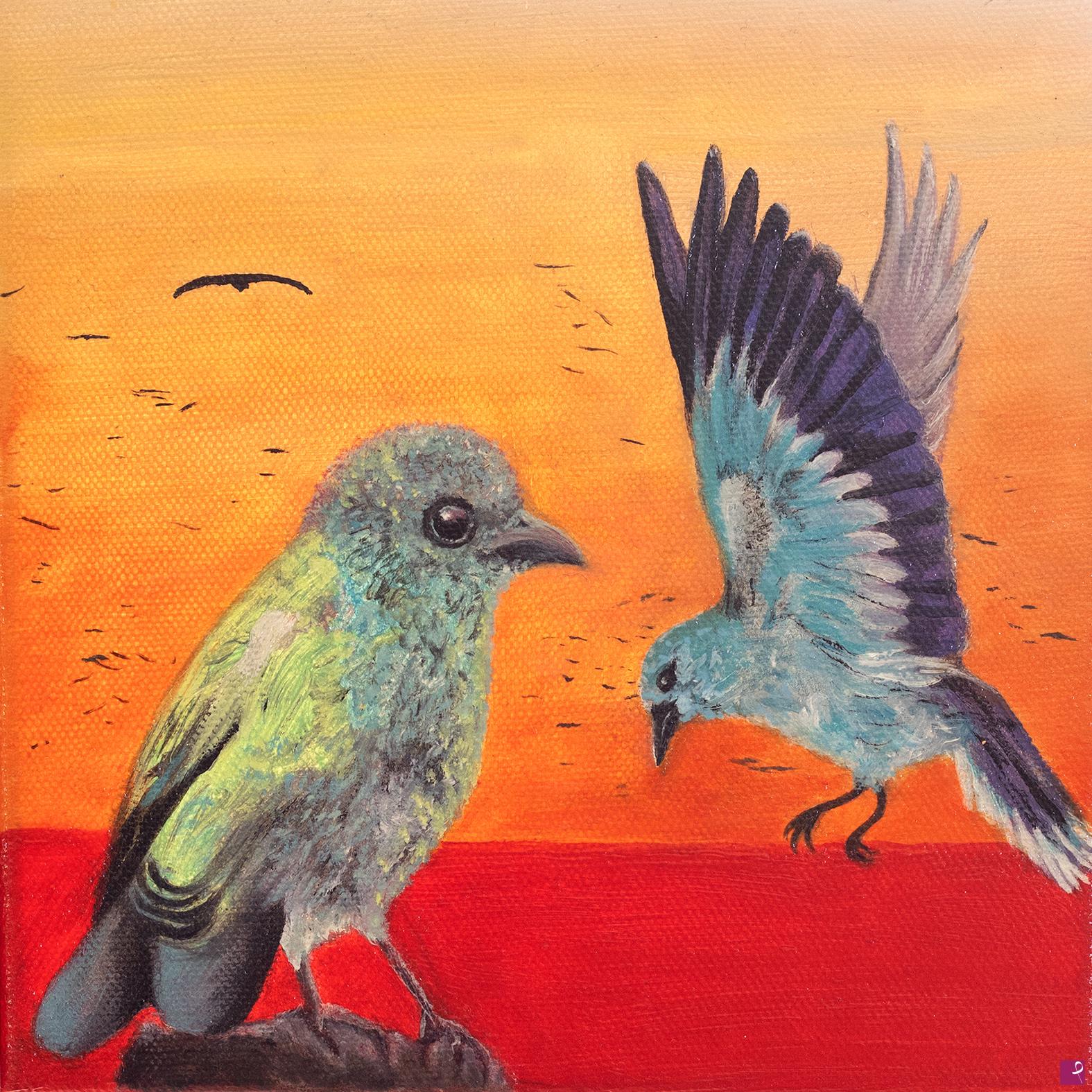 quadri in vendita online - BIRDS6