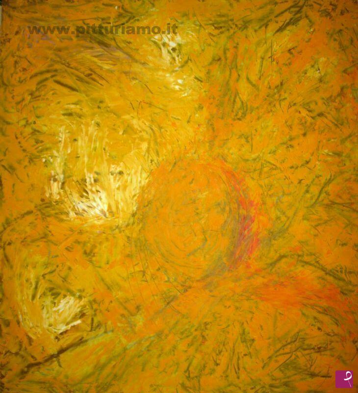 quadri in vendita online - Birth in the garden of Summer
