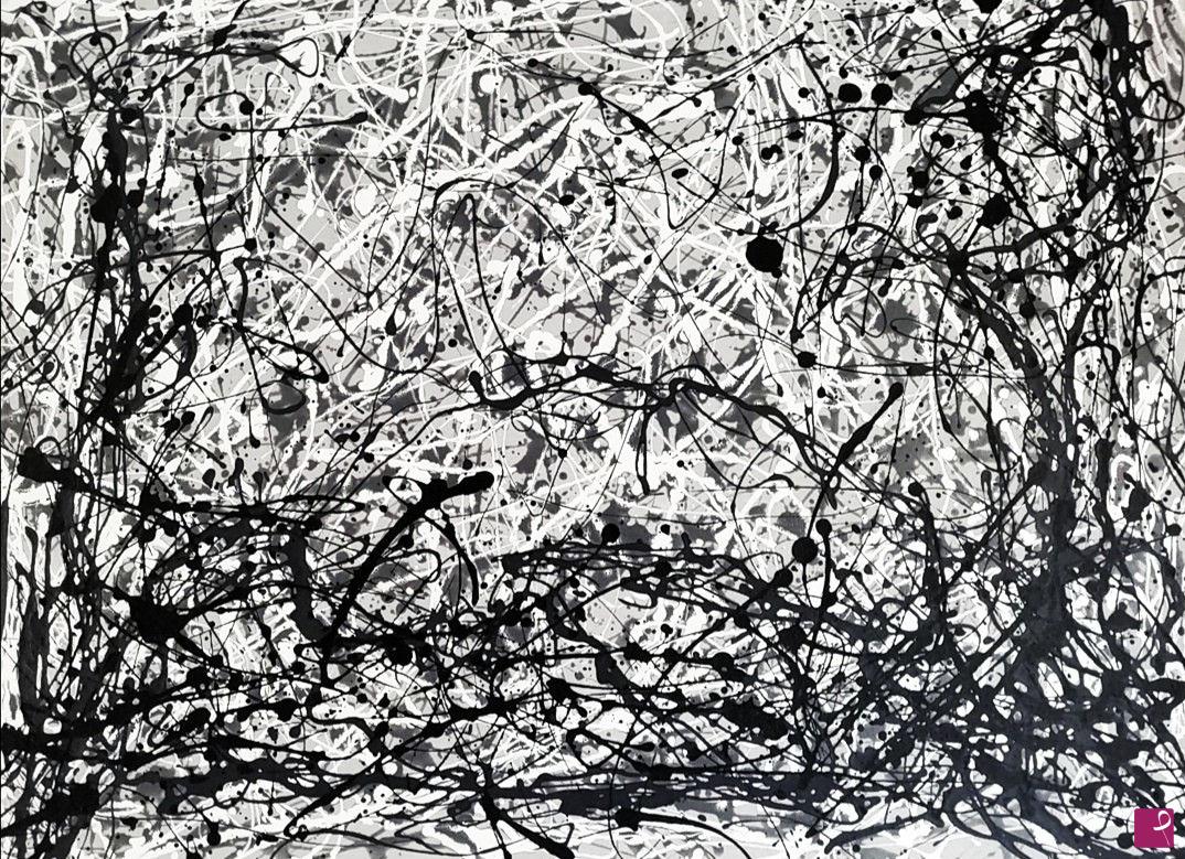quadri in vendita online - “Black and white” 