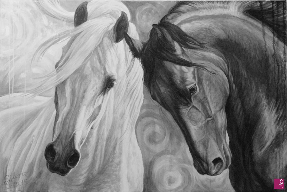 quadri in vendita online - black and white