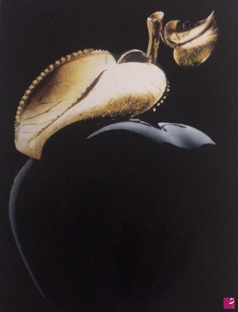 quadri in vendita online - Black apple