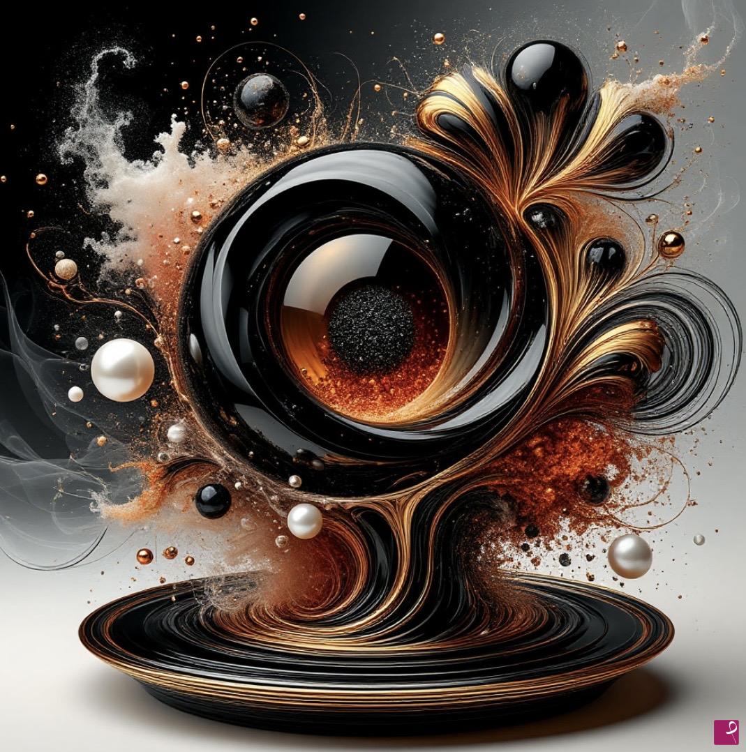 quadri in vendita online - Black ball Eys