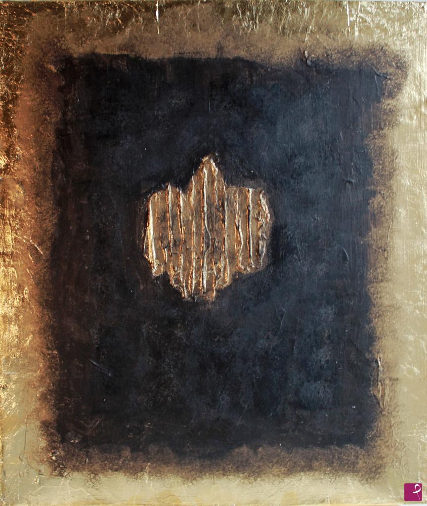quadri in vendita online - "BLACK GOLD"