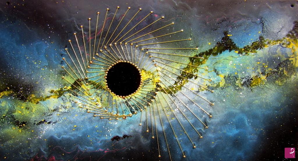 quadri in vendita online - Black hole