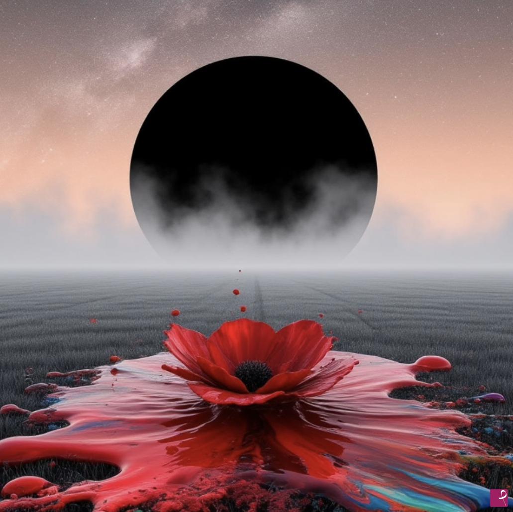 quadri in vendita online - Black Sun