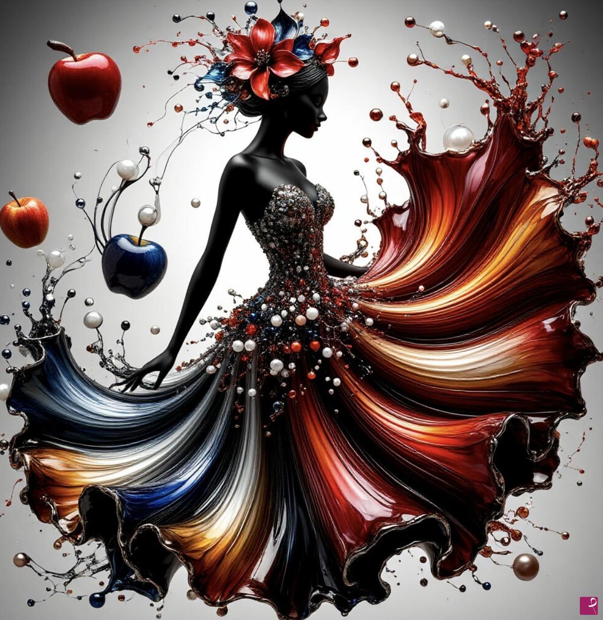 quadri in vendita online - Black woman