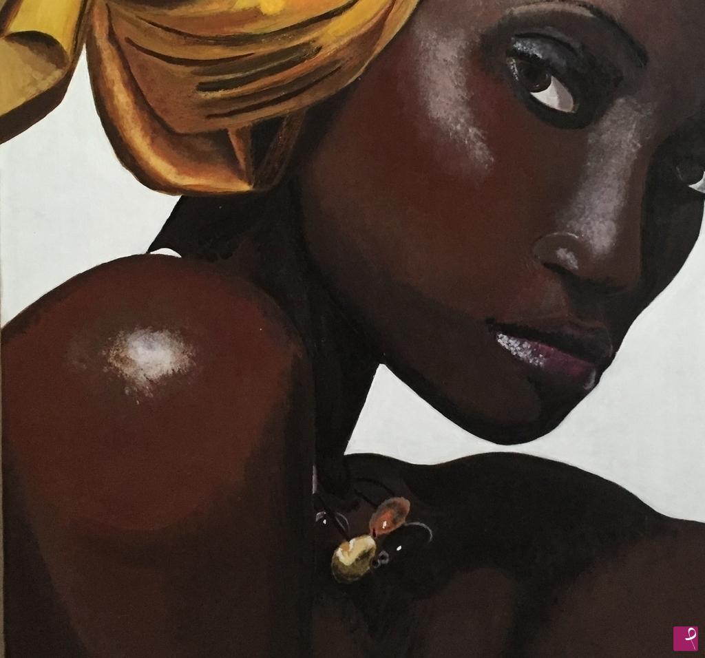 quadri in vendita online - Black woman
