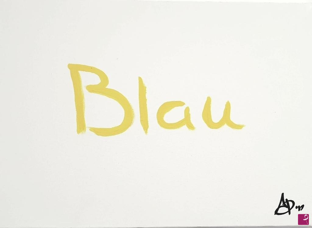 quadri in vendita online - Blau