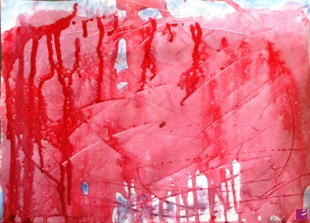 quadri in vendita online - Blood
