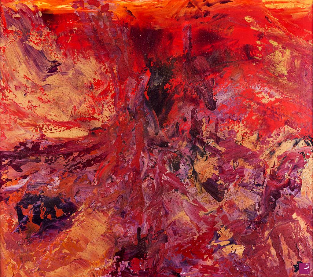 quadri in vendita online - Blood of the Sun