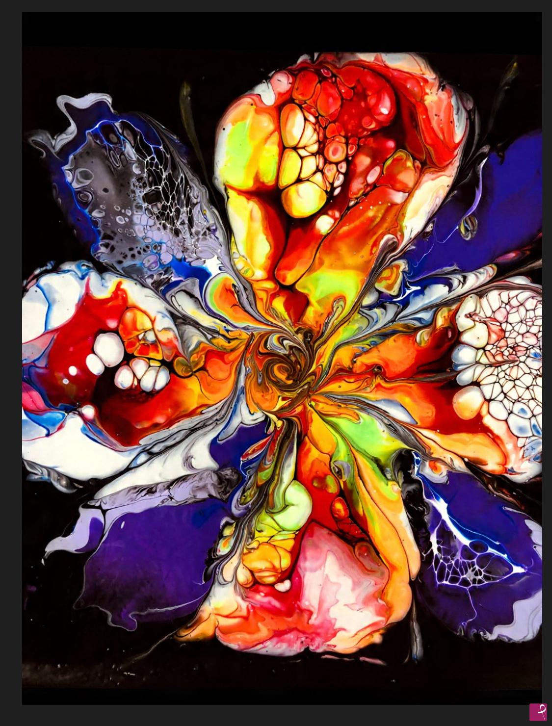 quadri in vendita online - Bloom fluidart 